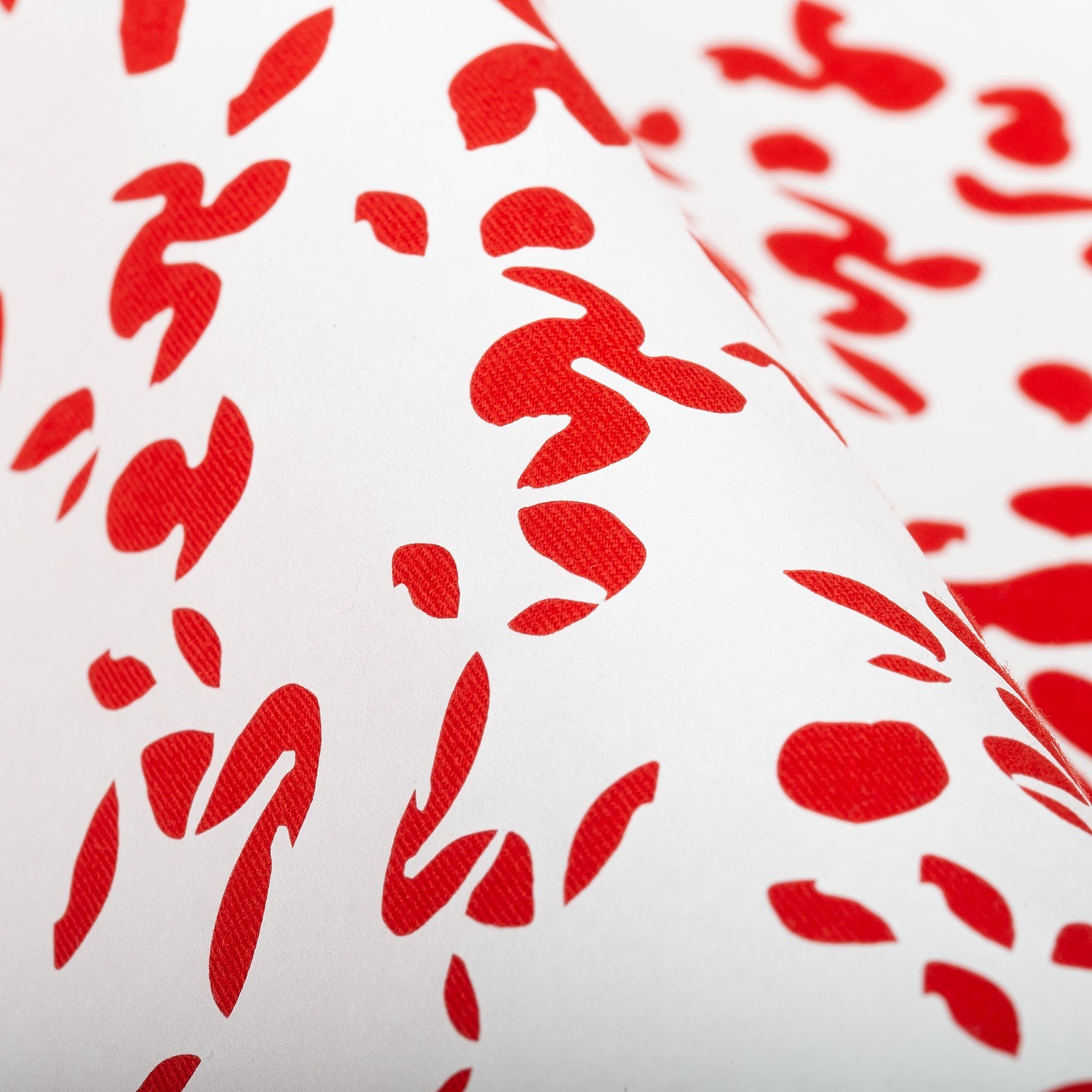 Холщовая сумка Avoska, красная с логотипом