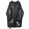 Дождевик Rainman Zip, черный с логотипом