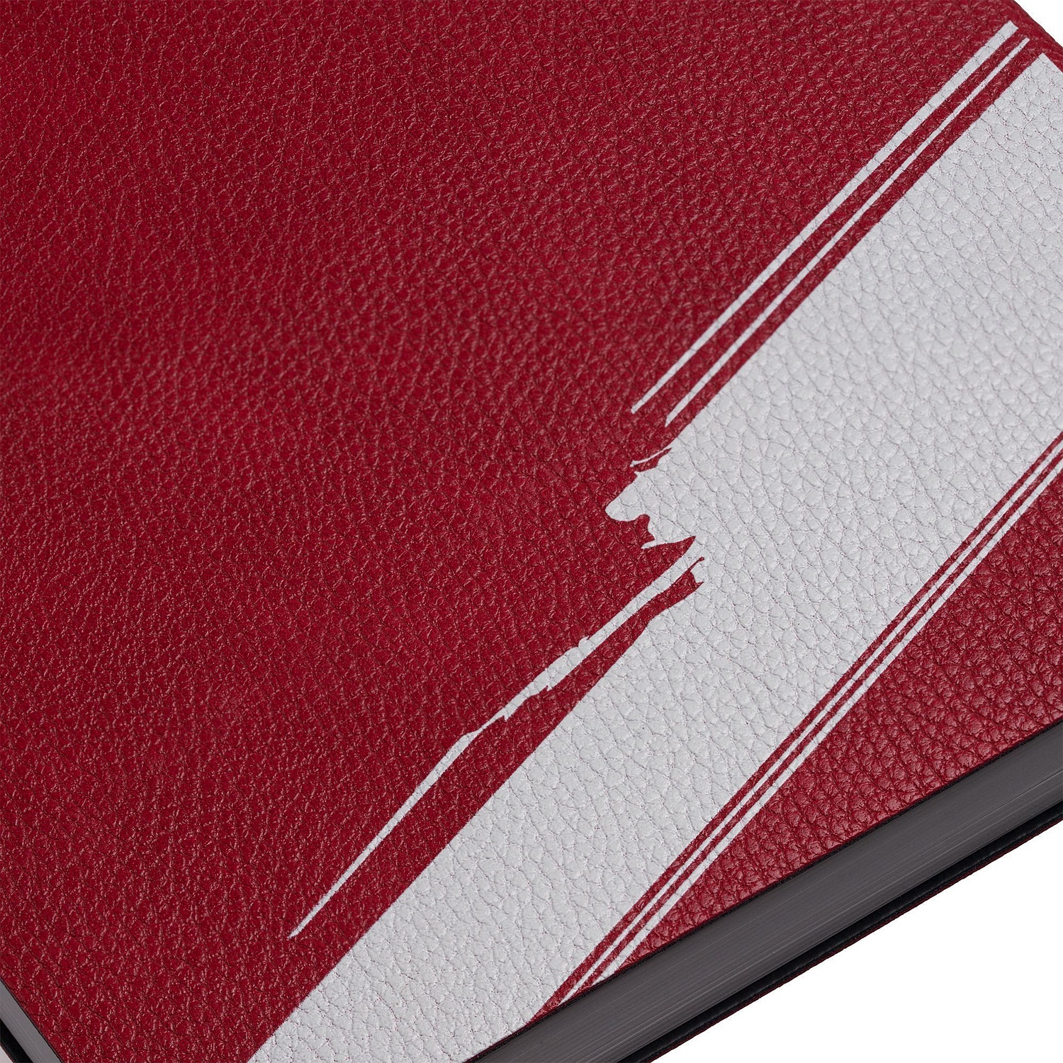 Ежедневник Lafite, недатированный, красный с логотипом