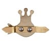 Шильдик «Золотая рыбка», золотистый с логотипом