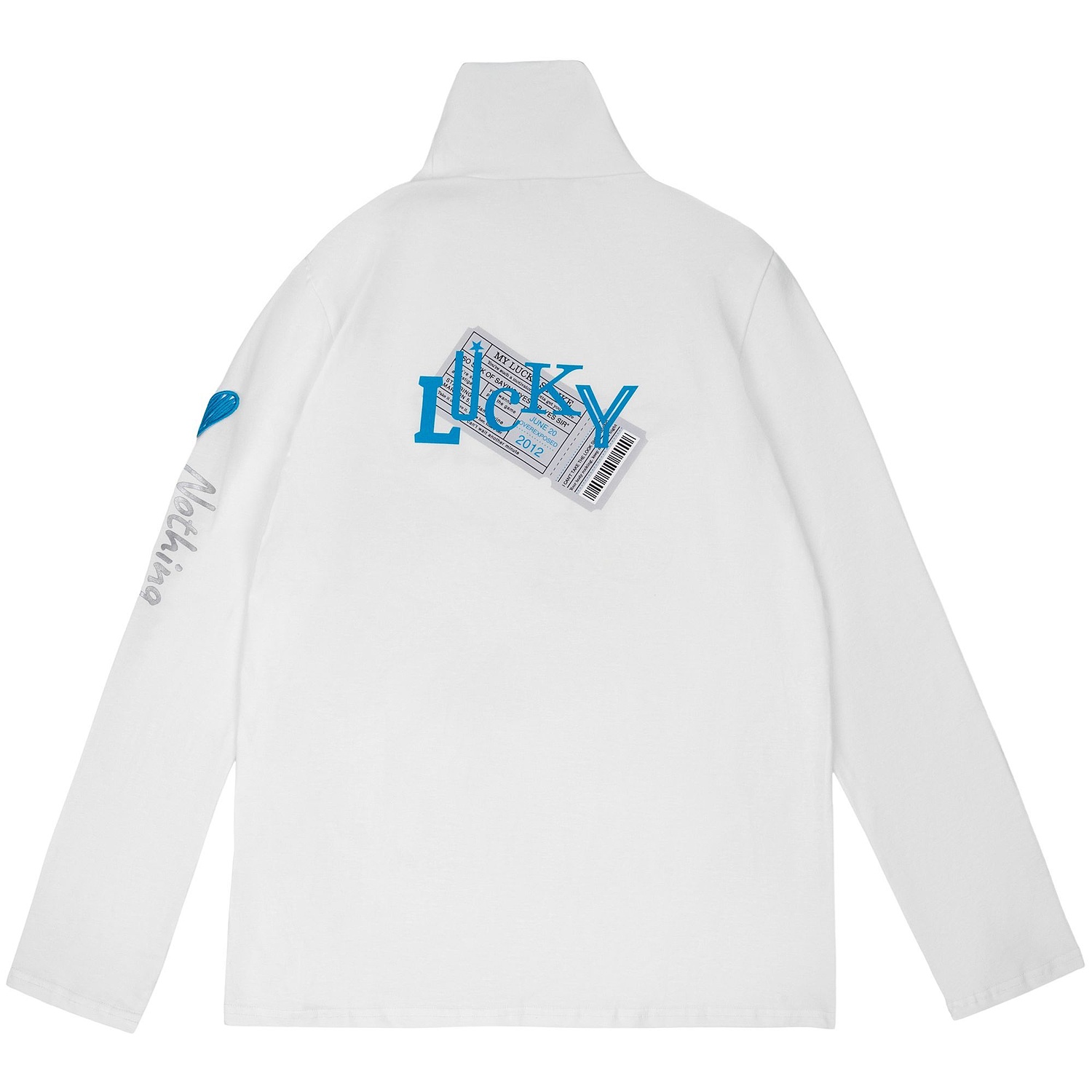 Водолазка Urban, молочно-белая с логотипом