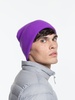 Шапка Urban Flow, ярко-фиолетовая с логотипом