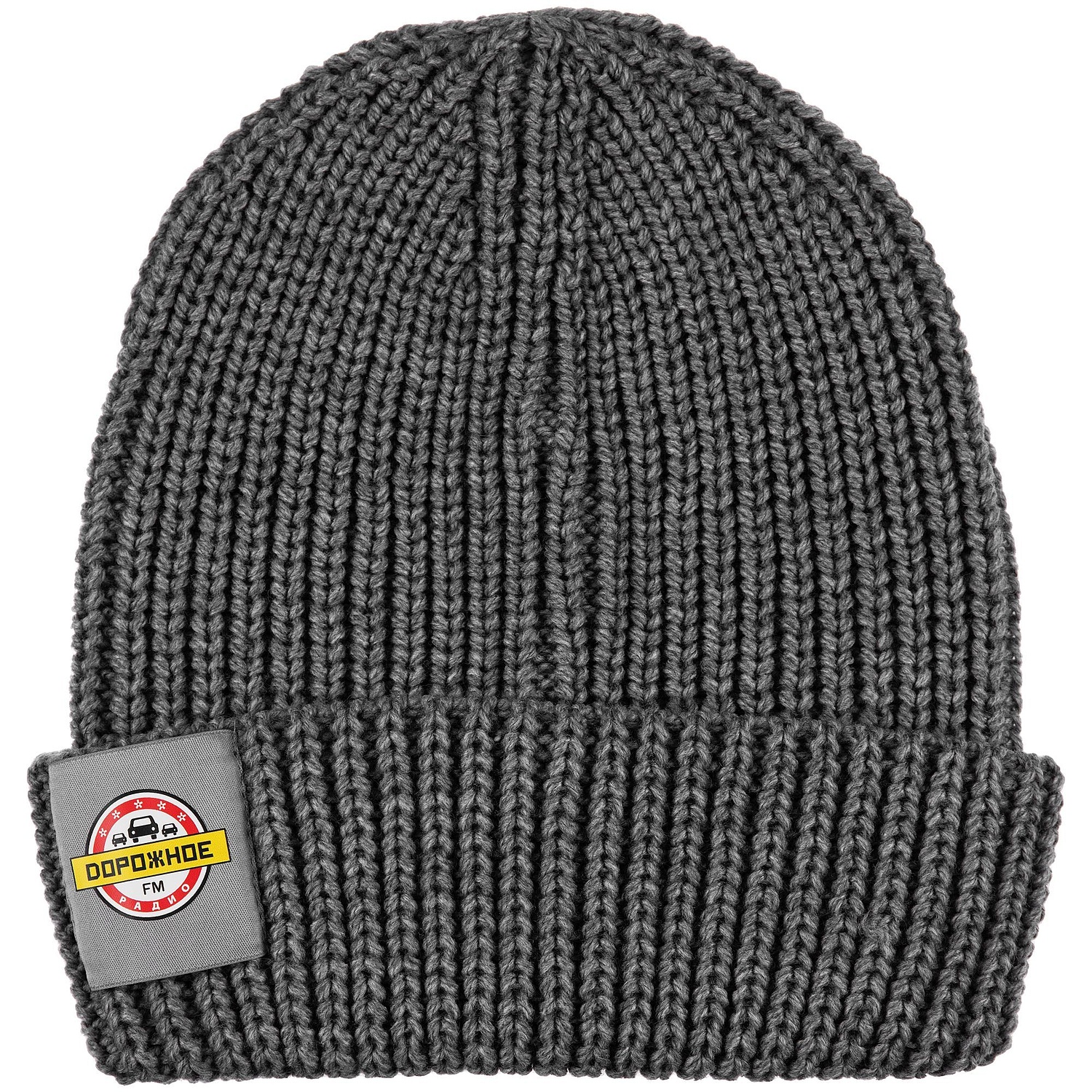 Шапка Nordkyn, серая с логотипом