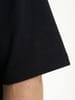 Футболка Oversize Premium 210, черная с логотипом
