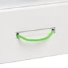 Круглый шнур Lasso S, зеленый неон, 40 см с логотипом