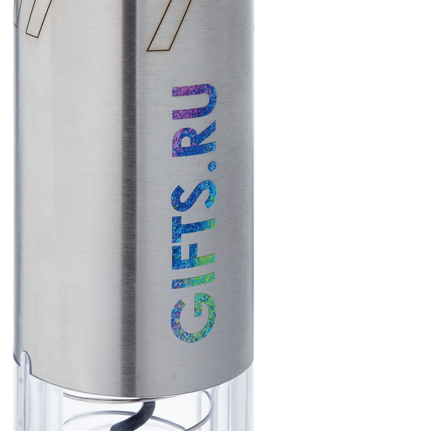 Электрический штопор с ножом для фольги Avanti, серебристый