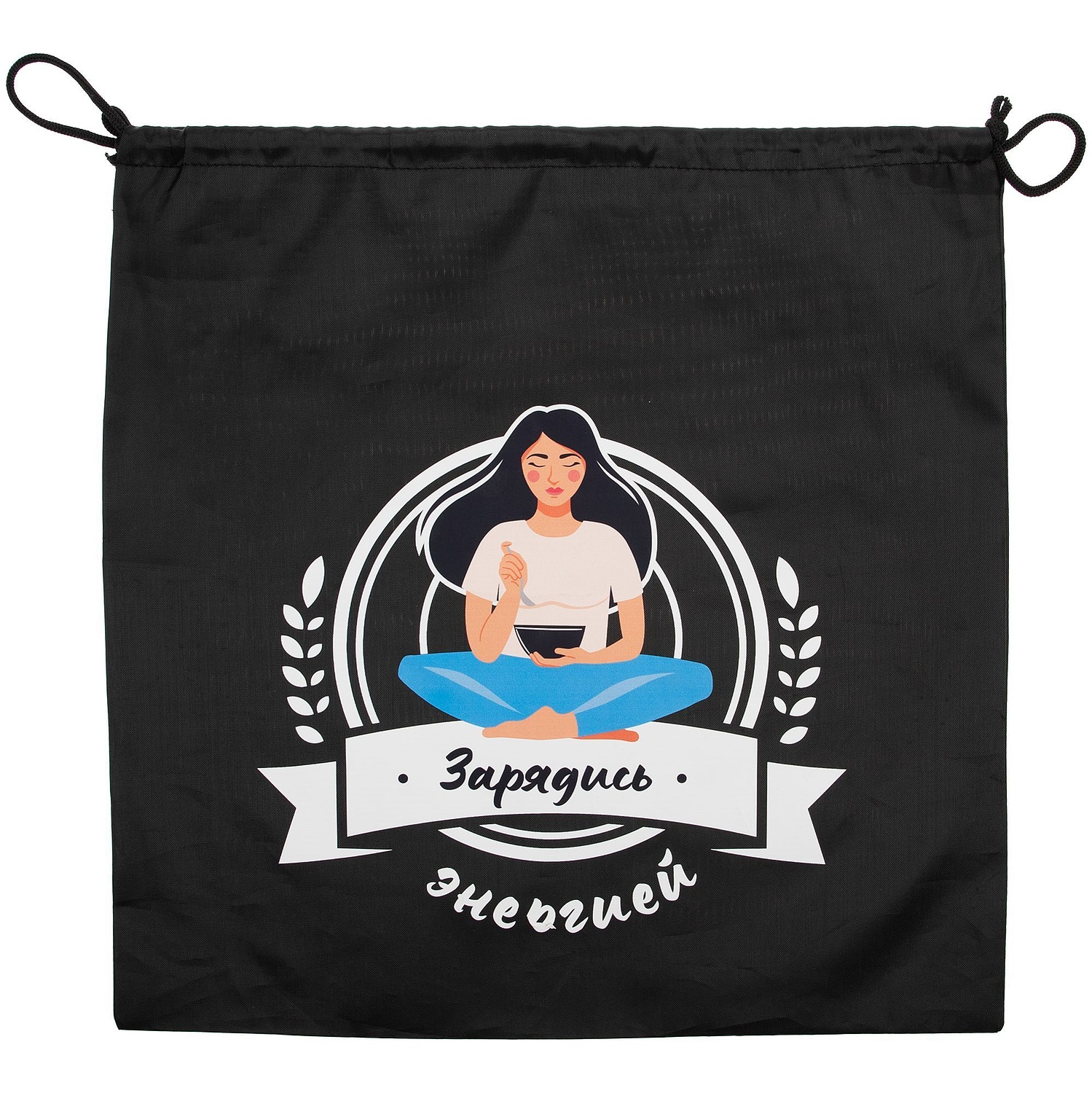 Массажная балансировочная подушка Balansa, серая с логотипом