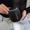 Водонепроницаемая колонка с подсветкой CityWave Pro, черная с логотипом