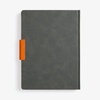 Ежедневник Grande Strap на заказ, датированный, серый с логотипом