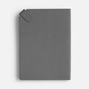 Ежедневник Espresso, недатированный, серый с логотипом