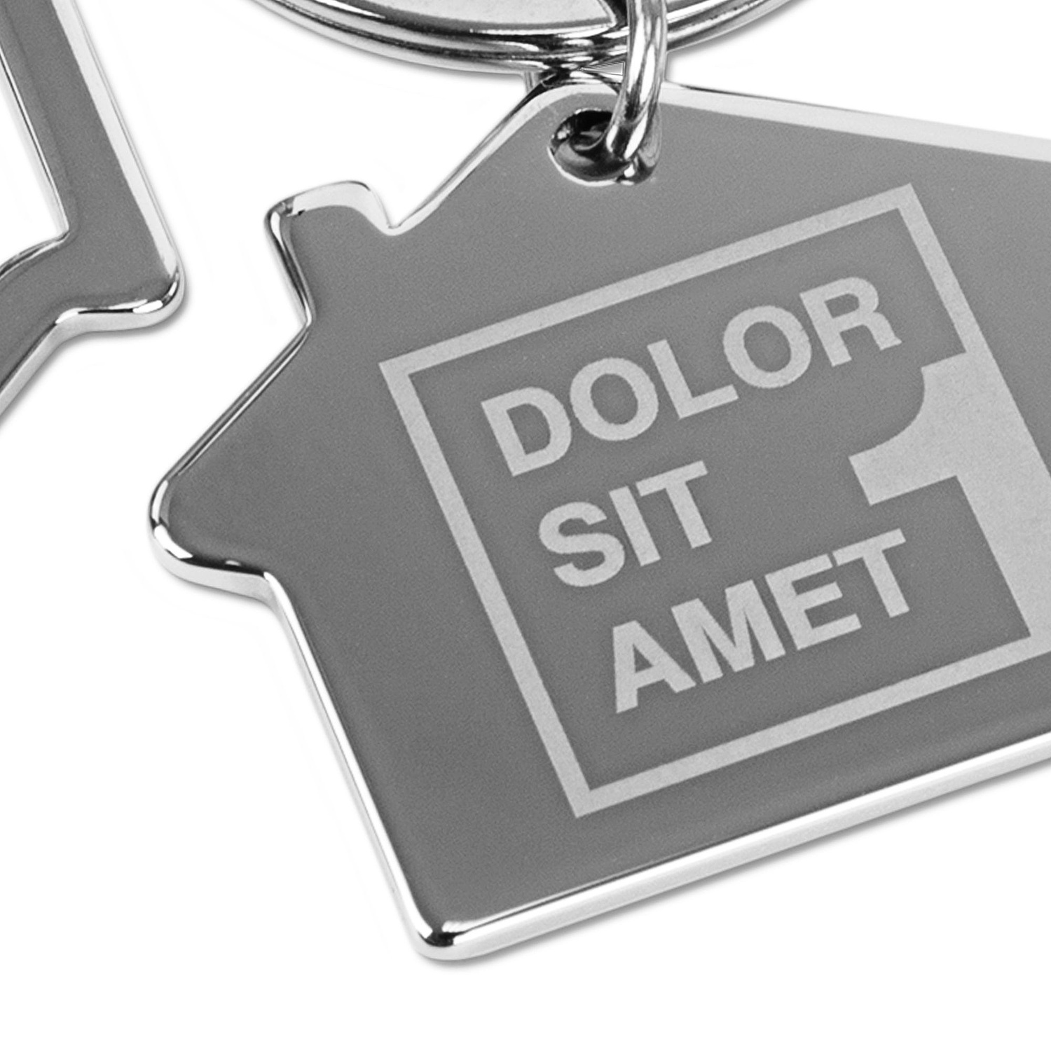 Брелок Dual Lodge с логотипом