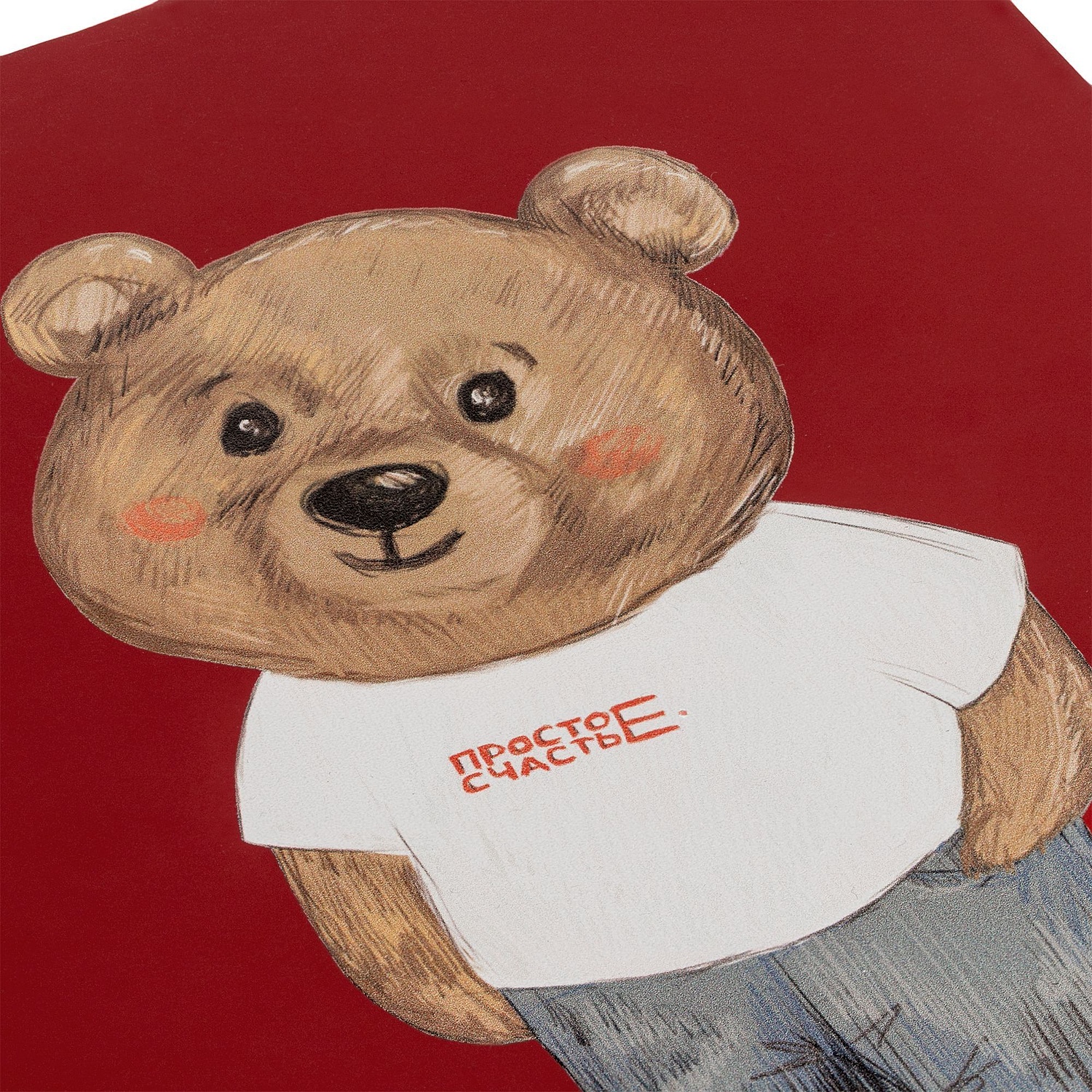 Ежедневник Flex Shall New, недатированный, красный с логотипом