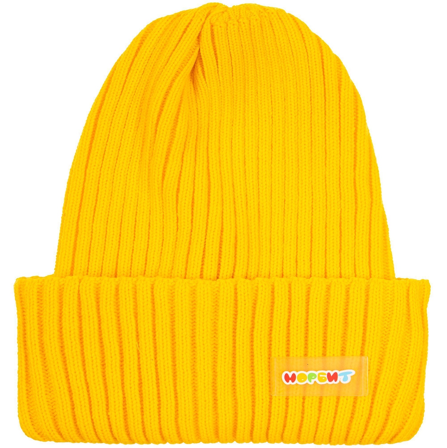 Шапка Yong, желтая с логотипом