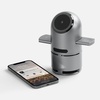 Bluetooth-колонка с беспроводной зарядкой Droid, серая с логотипом