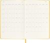 Ежедневник Moleskine Classic Large, датированный, оранжевый