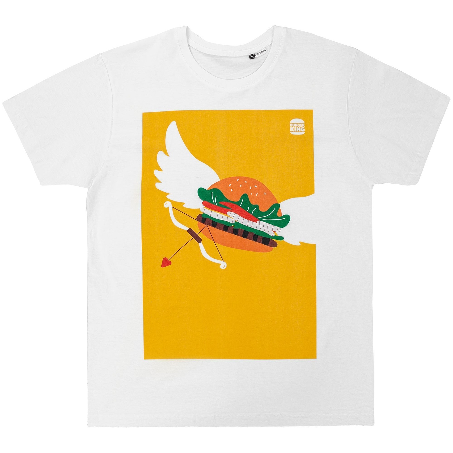 Футболка унисекс E150 Inspire (Organic), белая с логотипом