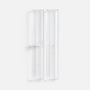 Футляр Hexa для 1 ручки, прозрачный с логотипом