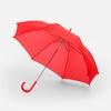 Зонт-трость Promo, красный с логотипом