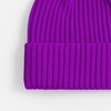 Шапка Yong, фиолетовая с логотипом