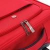 Чемодан Brosno S, красный с логотипом