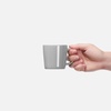 Кружка Valotti Medio, серая с логотипом