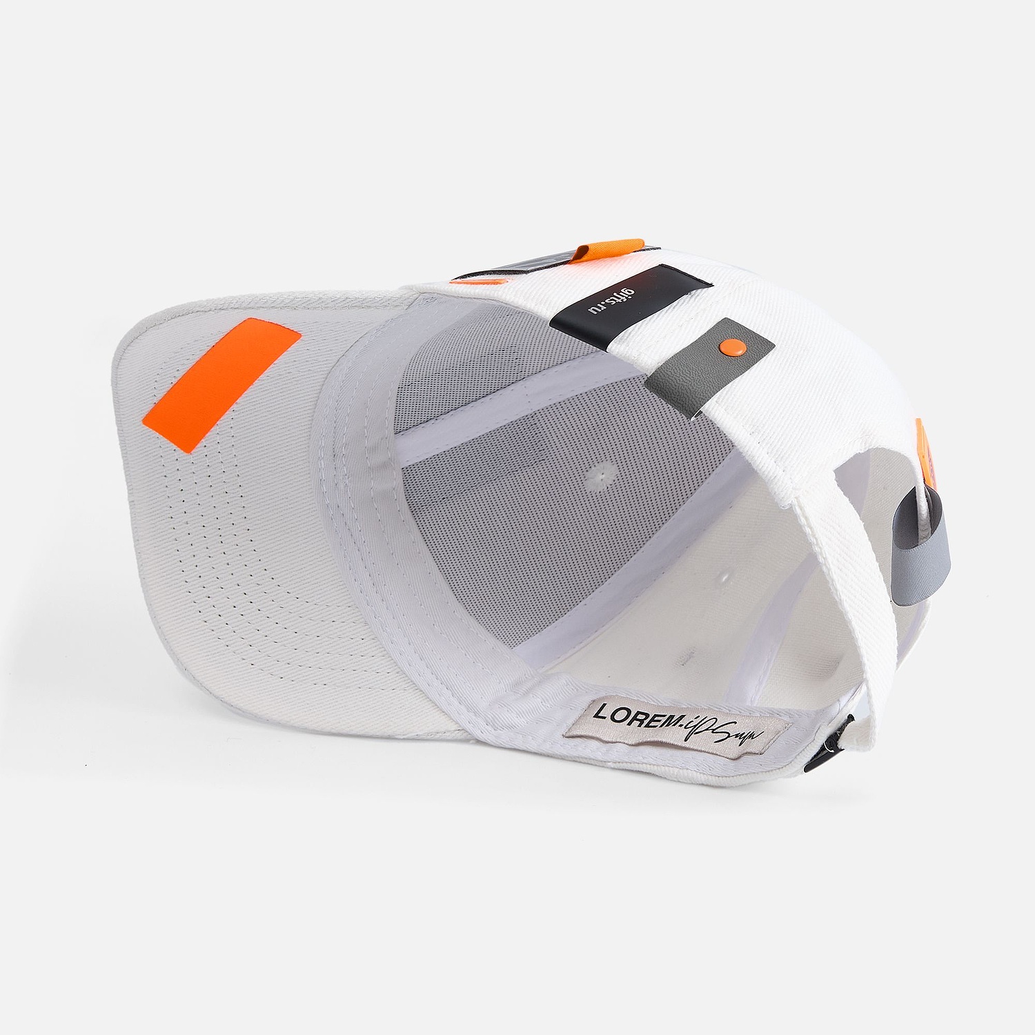 Бейсболка Hillside, бежевая с логотипом