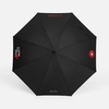 Зонт-трость Rainzee, ver.2, черный с логотипом