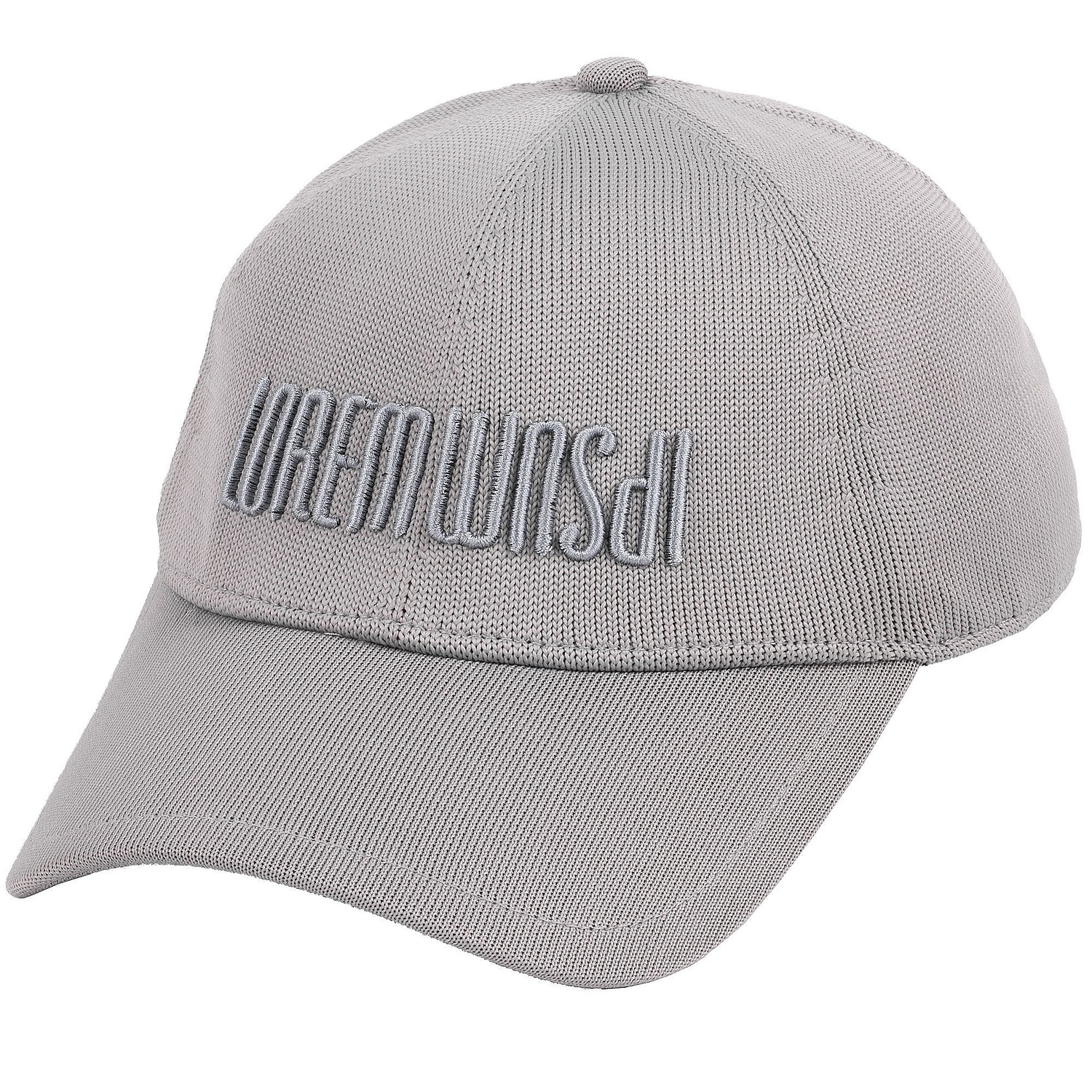 Бейсболка Dogoni, серая с логотипом