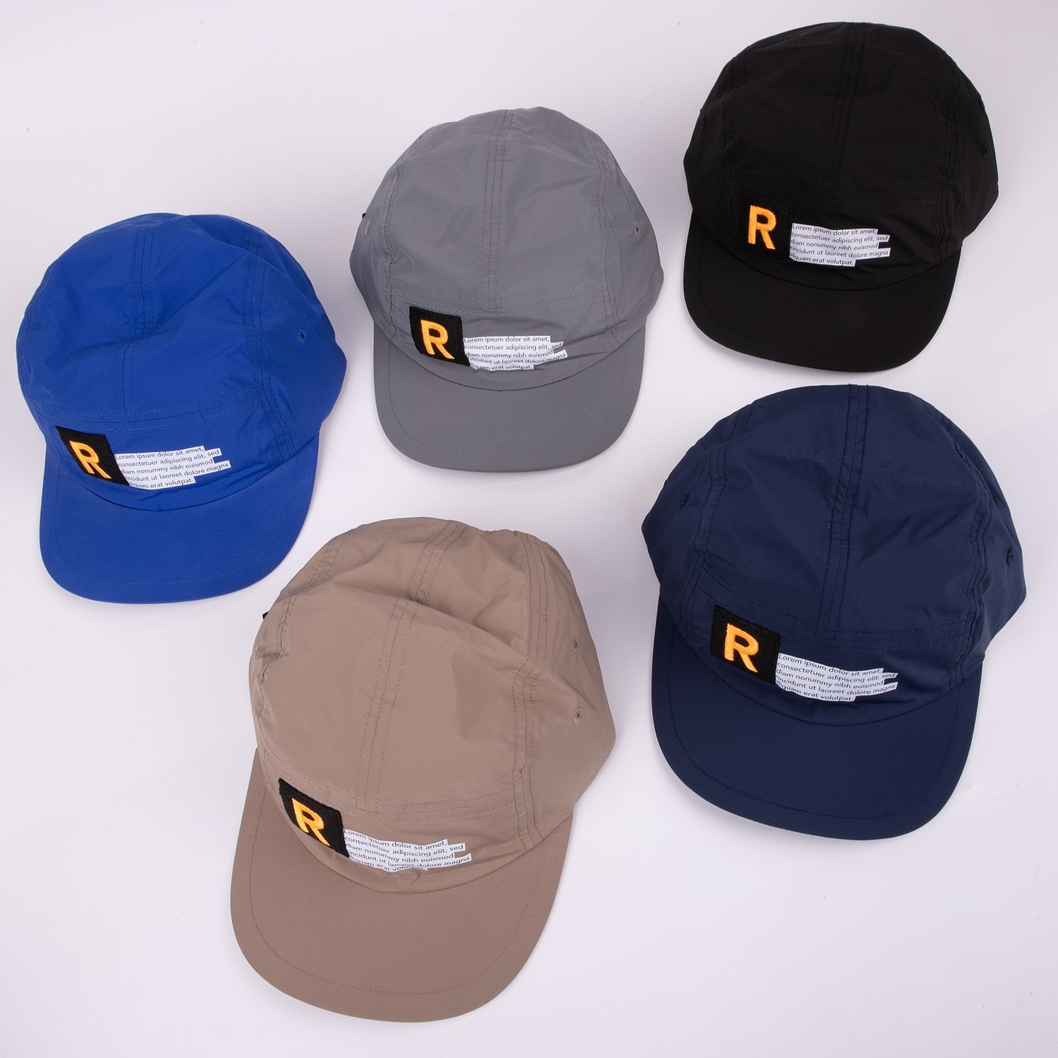 Бейсболка Ben Mac, бежевая с логотипом