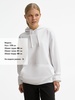 Худи унисекс Condor, молочно-белое, размер S