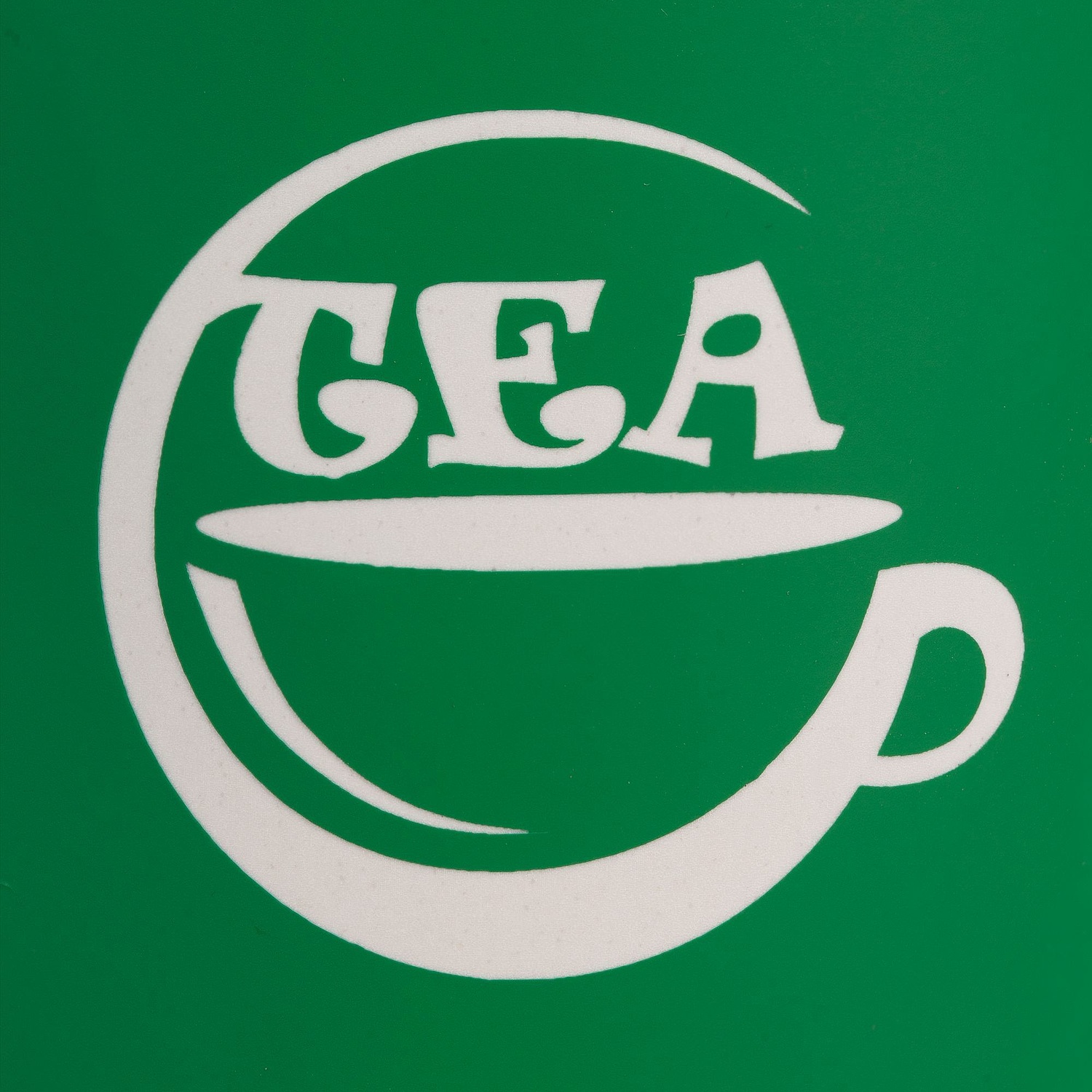 Кружка StopSpot с покрытием софт-тач, зеленая с логотипом