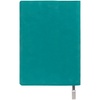 Ежедневник Grace на заказ, недатированный, бирюзовый с логотипом