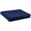 Дорожный плед-подушка Pathway 2, синий с логотипом