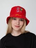 Панама Challenge, красная с логотипом