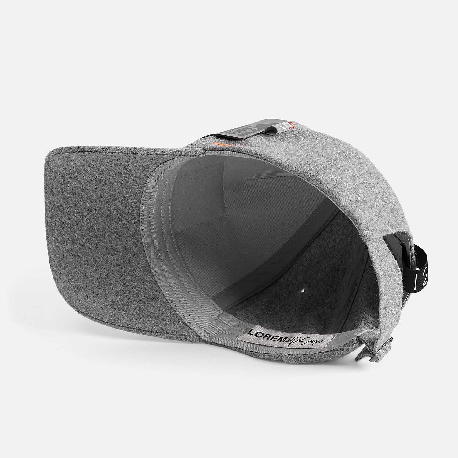 Бейсболка Woolridge, темно-синяя с логотипом