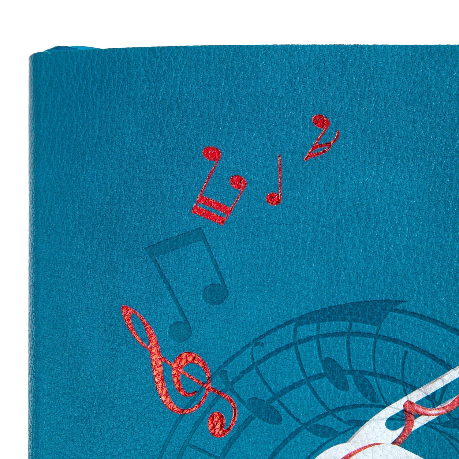 Ежедневник Lafite, недатированный, бирюзовый с логотипом