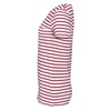 Футболка Miles Women белая с красным с логотипом
