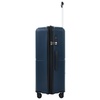 Чемодан Santiago L, темно-синий с логотипом