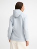 Толстовка женская Spencer Women, голубая с логотипом