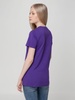 Футболка женская T-bolka Lady фиолетовая, размер M