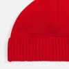 Шапка ComFleece, красная с логотипом