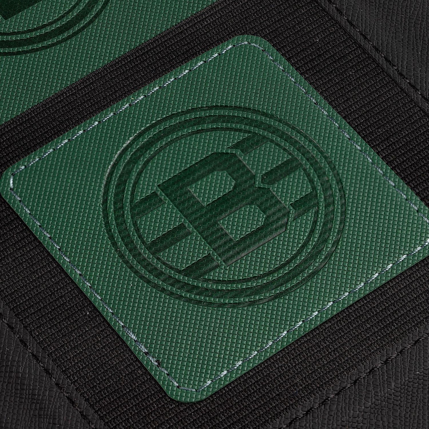 Ежедневник Mobile на заказ, недатированный, черно-зеленый