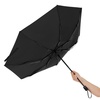 Зонт складной Zero Magic Large, черный с логотипом