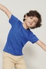 Футболка детская Pioneer Kids, бирюзовая с логотипом