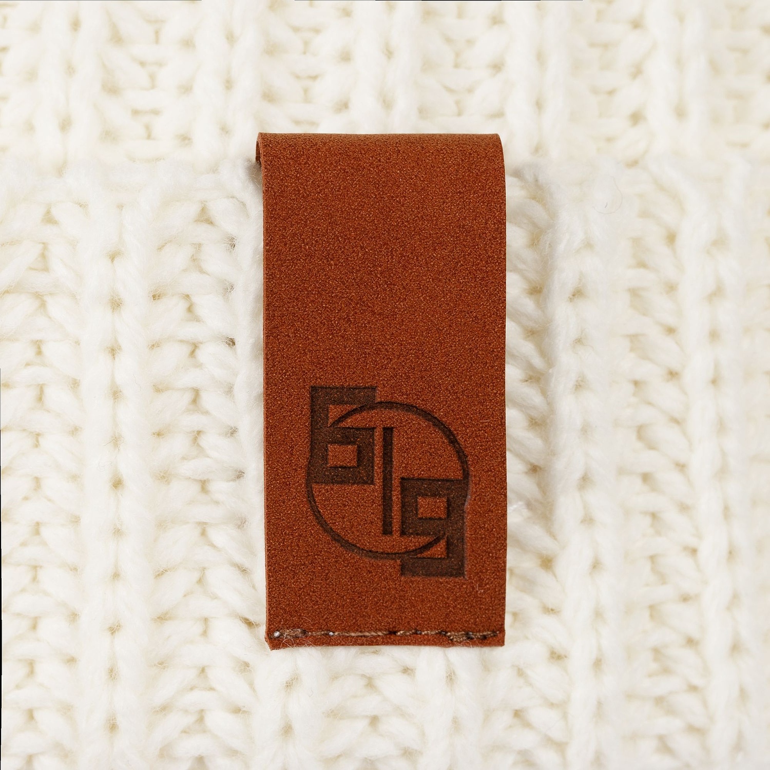 Лейбл Listra Nubuck, S, коричневый с логотипом