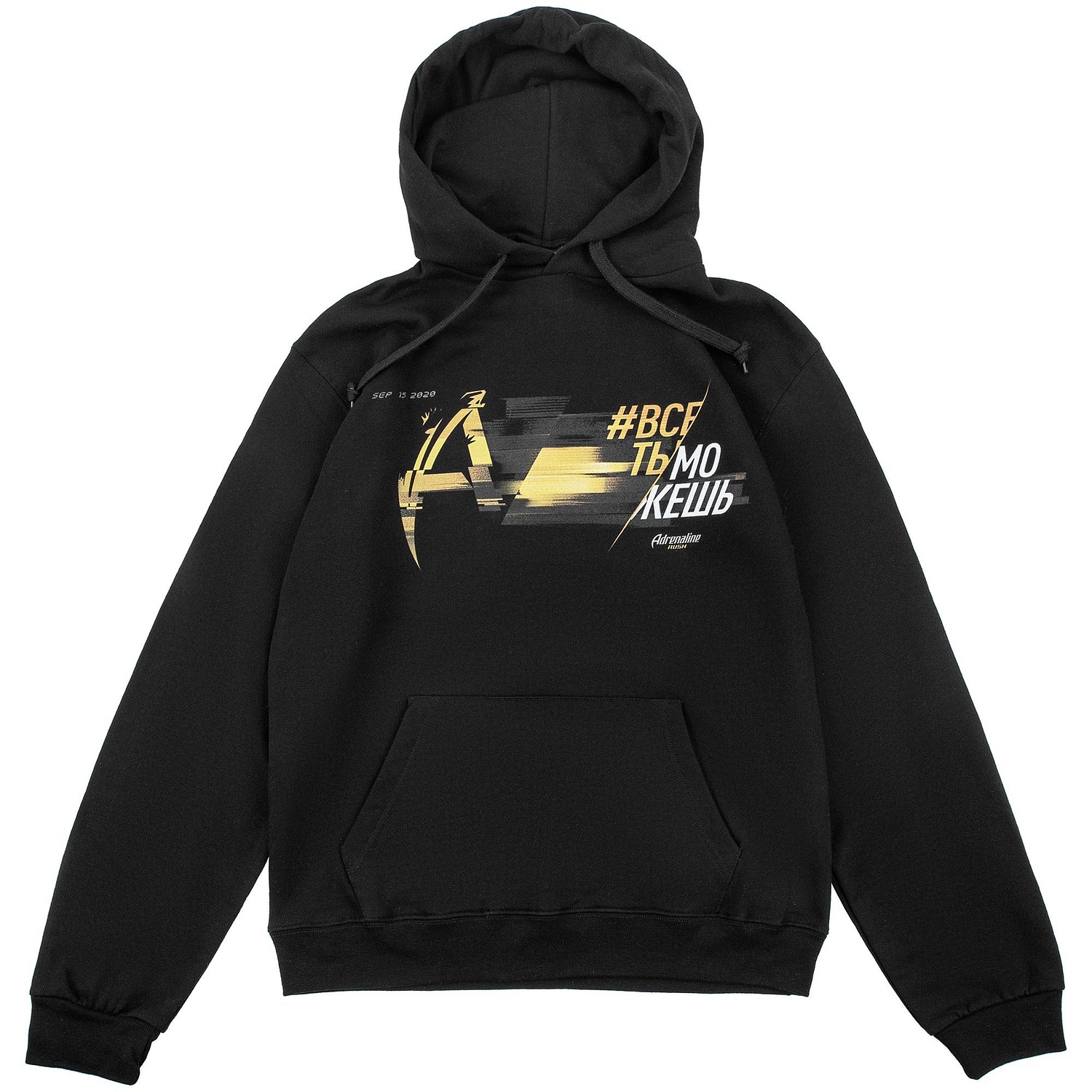 Толстовка ID.003 красная с логотипом