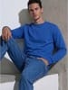 Свитшот Basic, синий, размер XXL