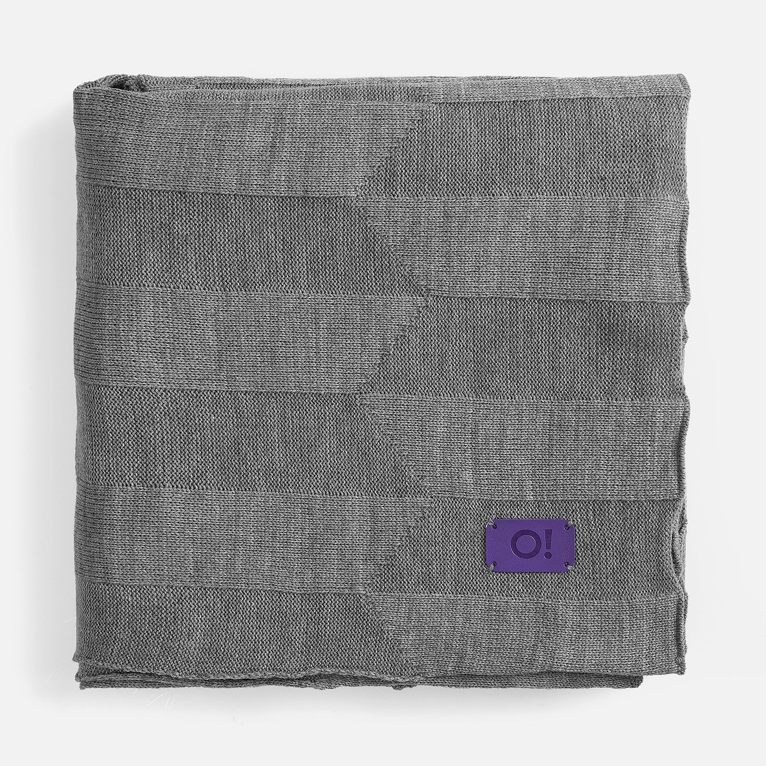 Лейбл Eta Latte, S, фиолетовый с логотипом