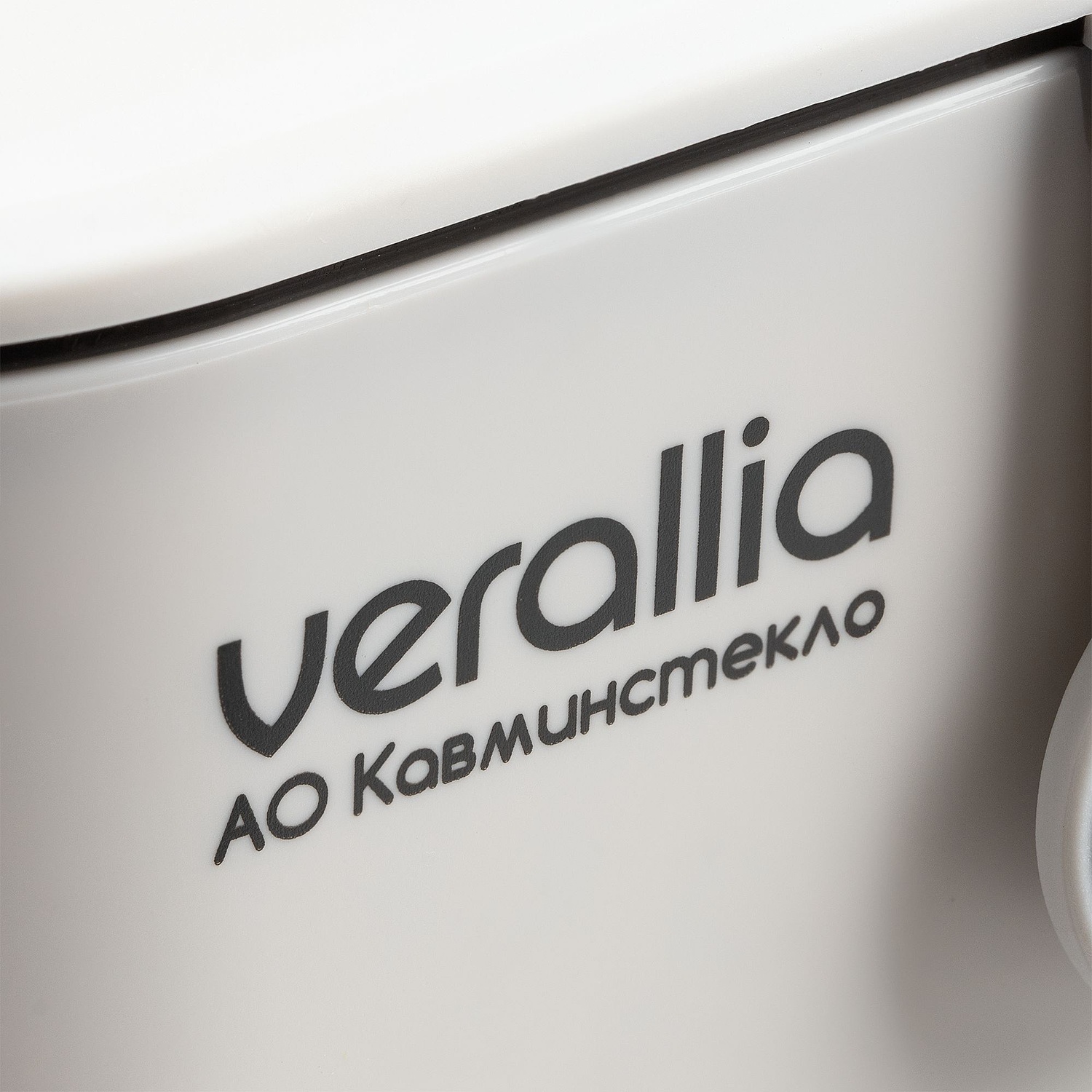 Ланчбокс Lunch Break, белый с черным с логотипом