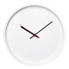 Часы настенные ChronoTop, белые с логотипом